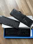3 klawiatury Microsoft Hama PC