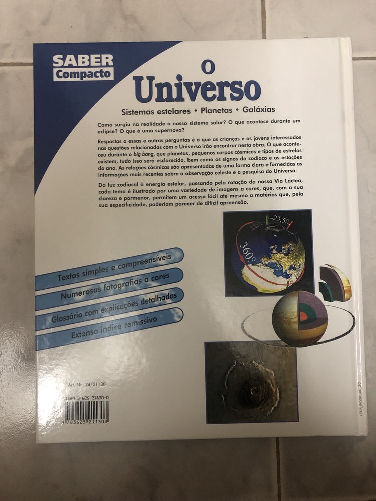 Livro “O Universo” saber compacto