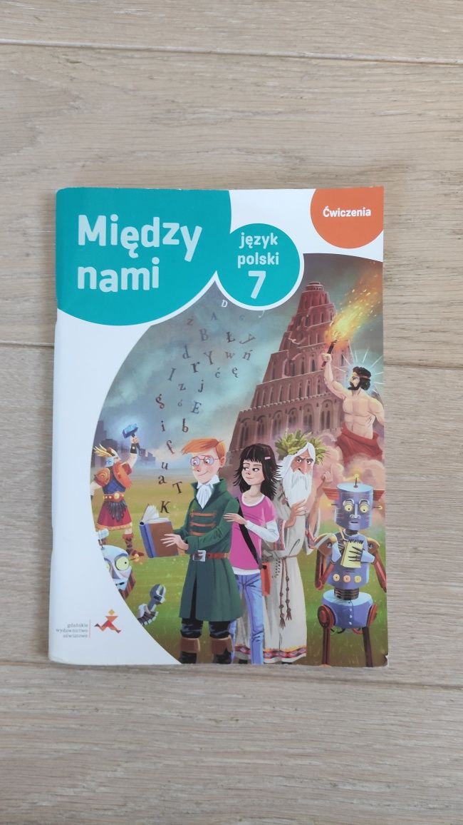 Zeszyt ćwiczeń między nami do klasy 7