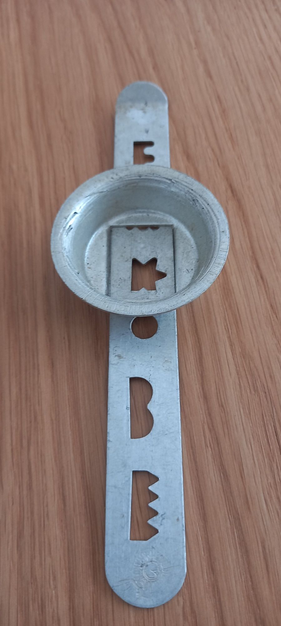 Aluminiowa foremka do robienia ciasteczek PRL