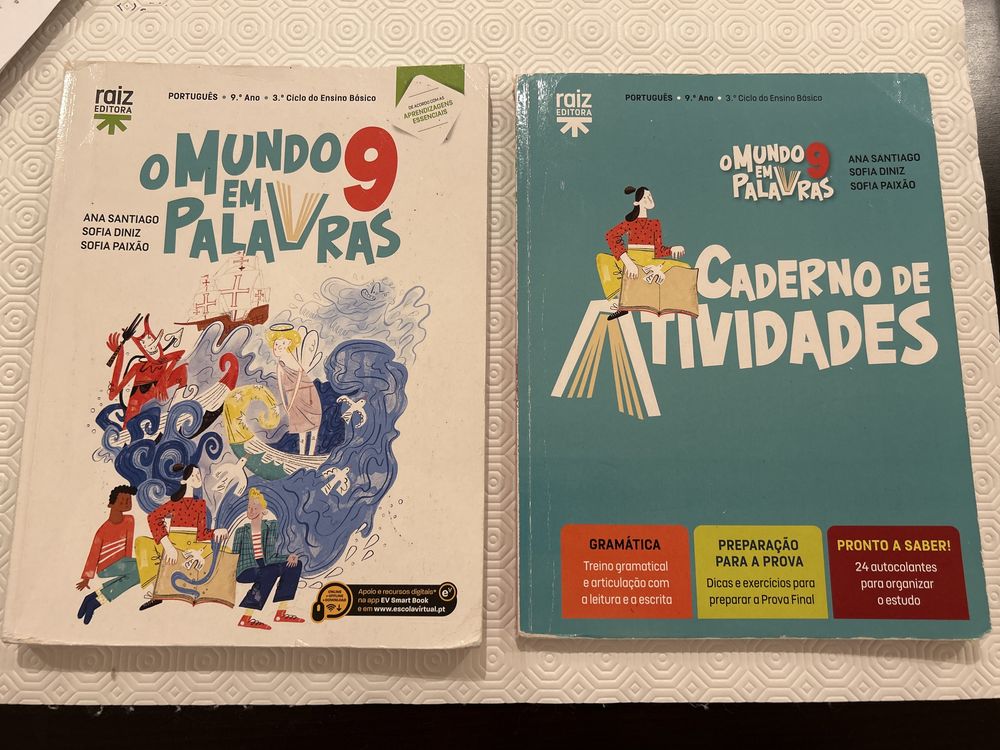 Portugues 9 ano - Manual e Caderno atividades