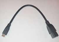 Hama Kabel przejściowy USB-2.0, OTG, wtyk Micro-B