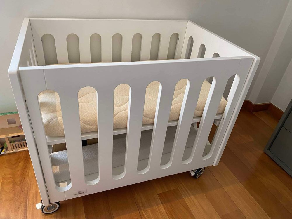 Berco para juntar cama mae- madeira
