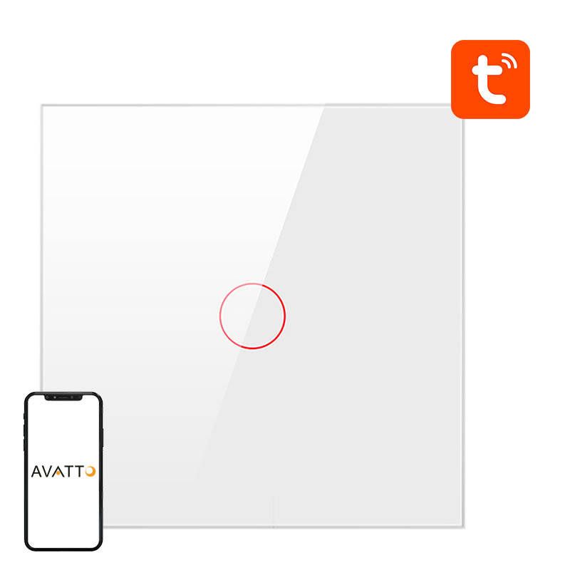 Włącznik Dotykowy Światła Zigbee Avatto Zts02-Eu-W1 Tuya Smart Home