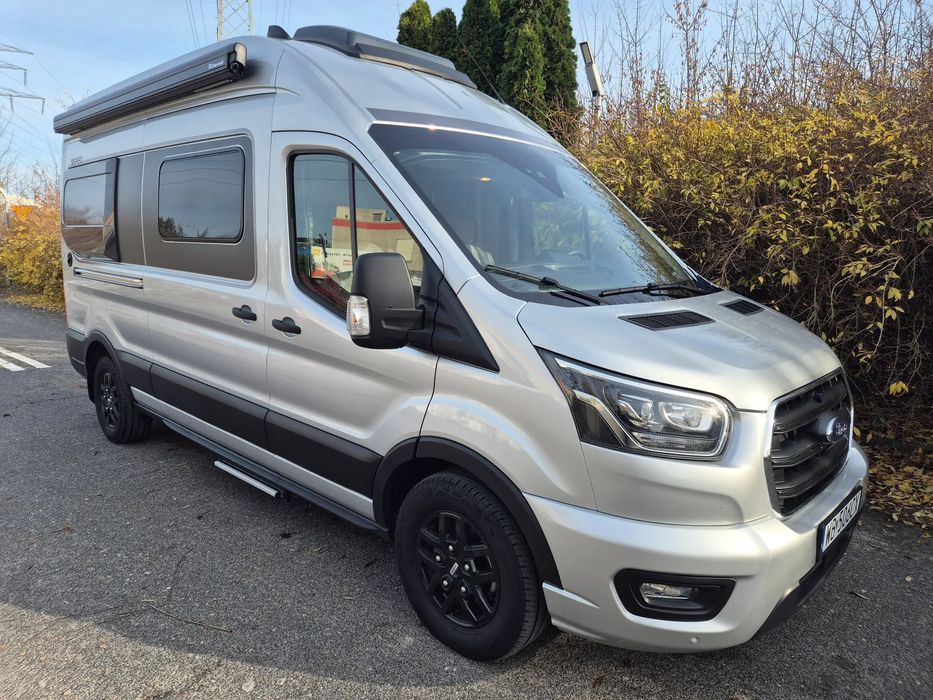 Burstner C590 AUTOMAT FV23% TrumaD MAX doposażony NOWY kamper van kampervan  XENON/170KM/HAK/zimowy/solar/podwójna podłoga/TV/Truma Diesel