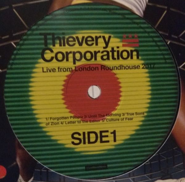 Thievery Corporation ‎– Live From London Roundhouse 2017,3xVinyl, Raro