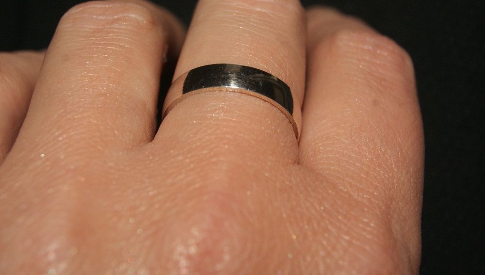 obrączka Milor srebro