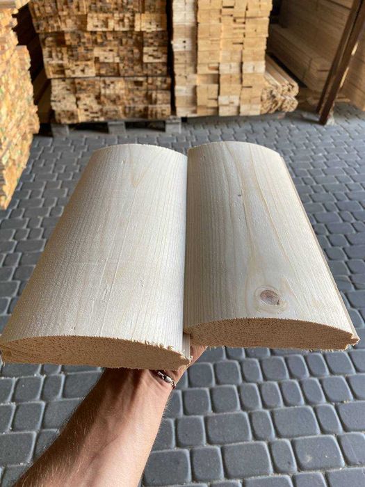 Вагонка Фальшбрус Імітація бруса Блок хаус Дошка підлоги