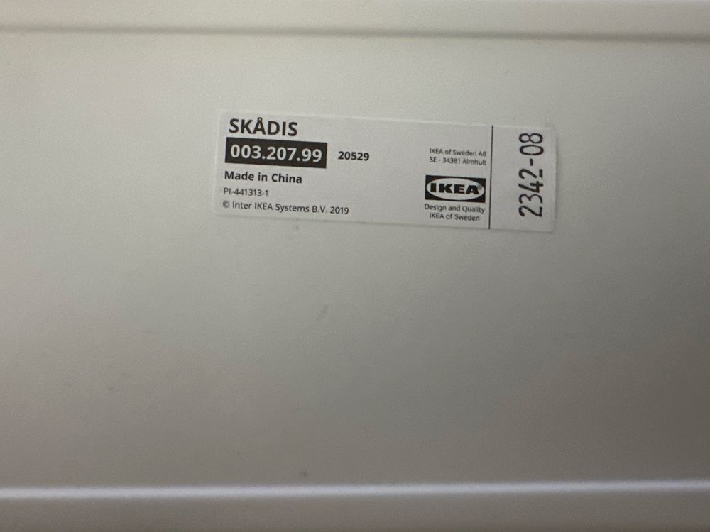 Skadis Półka Biala 003.207.99 IKEA