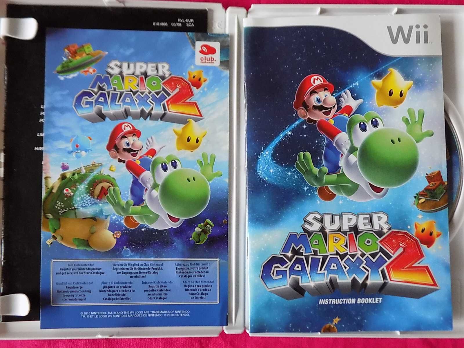 Super Mario Galaxy 2 3xA -najlepsza gra na Nintendo Wii/Wii Mini Wii U