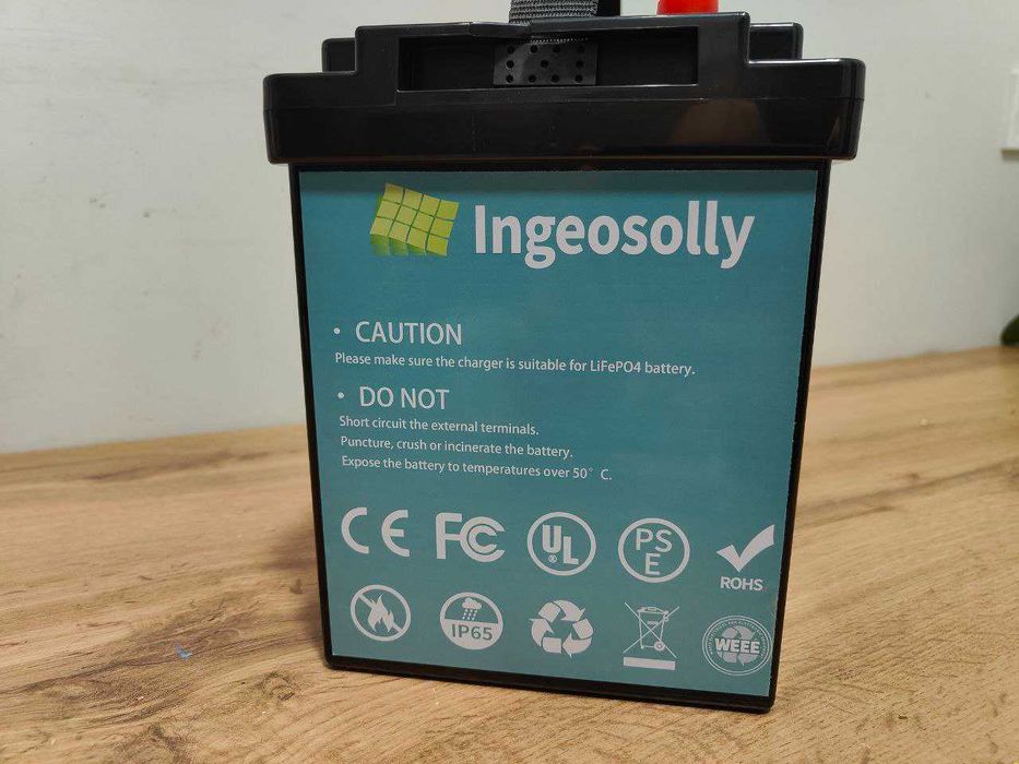 Аккумулятор Life4po Ingeosolly 100A 12.8V (1280Wh) з BMS