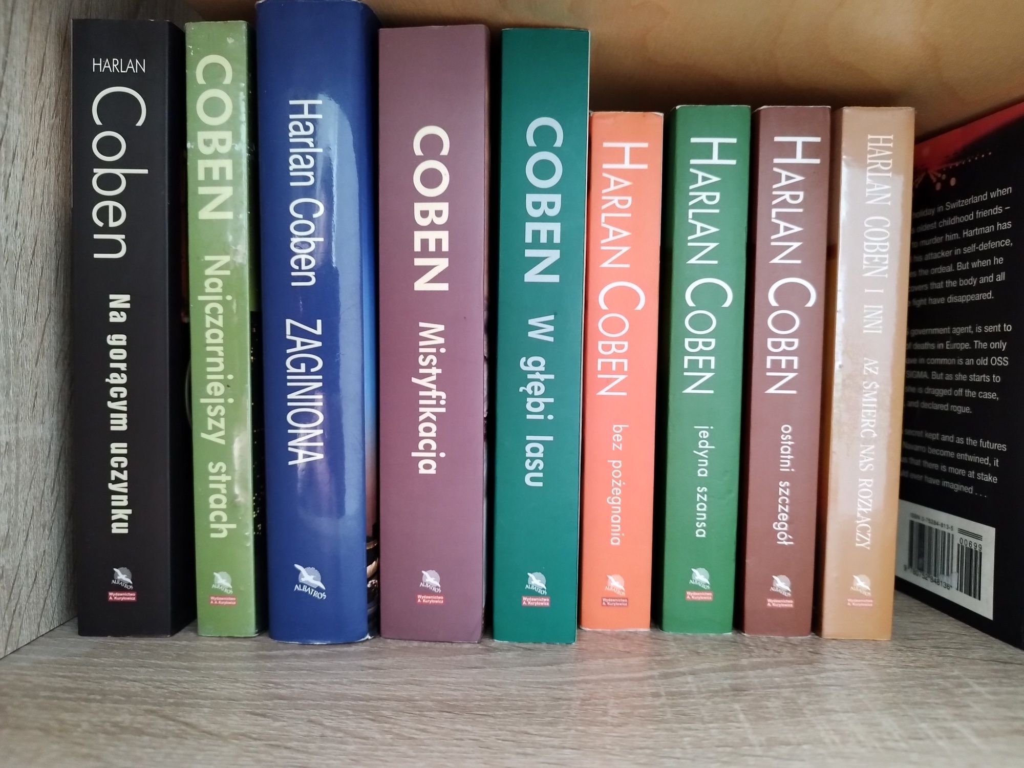Harlan Coben- ZESTAW 9 książek