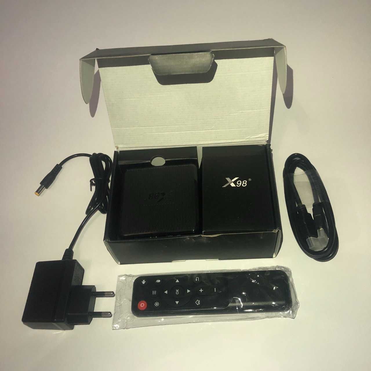 Смарт ТВ Приставка X98Q Android 11.0 TV box Прошита