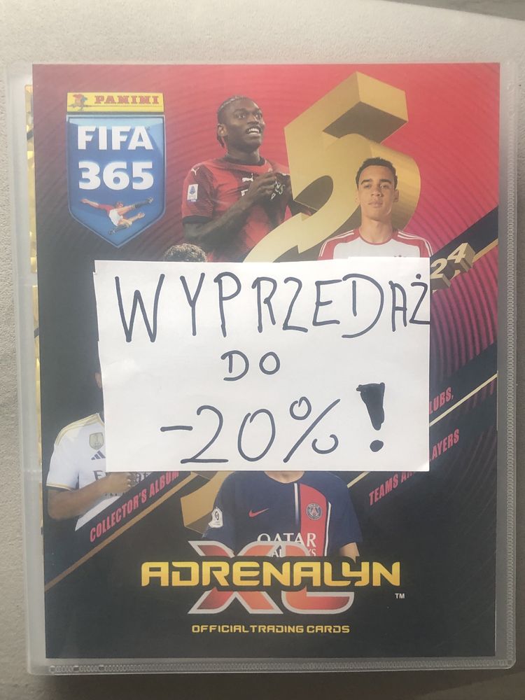 RABAT do -20% ! Karty Panini Adrenalyn FIFA 365!!!