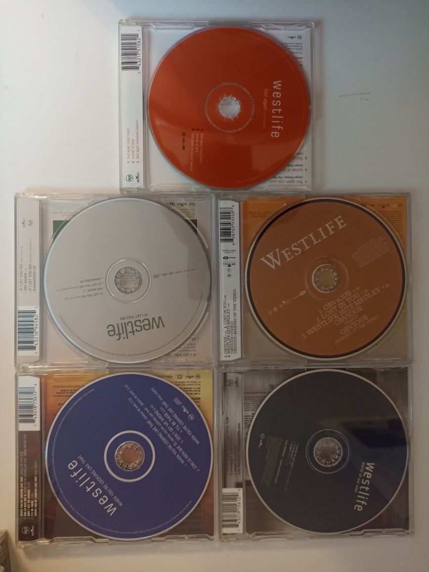 Westlife zestaw singli CD