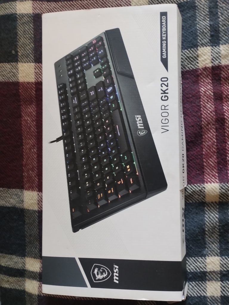 Клавіатура дротова MSI Vigor GK20 UA USB
