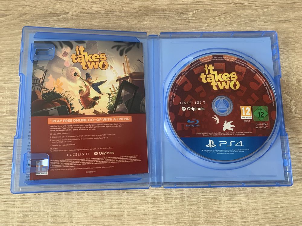 It takes two PS4 PS5