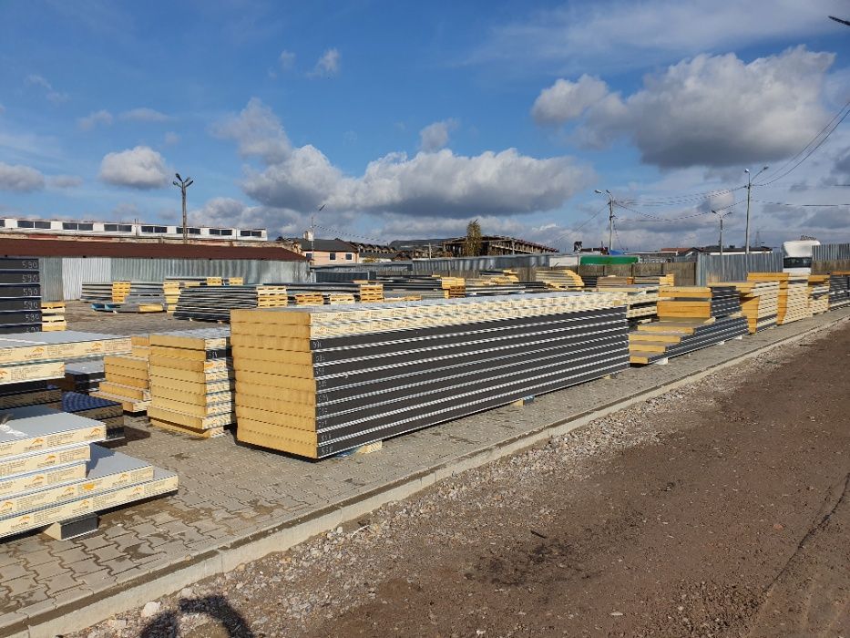 Płyta warstwowa obornicka Prekon Płyty PUR ścienne i dachowe NOWE