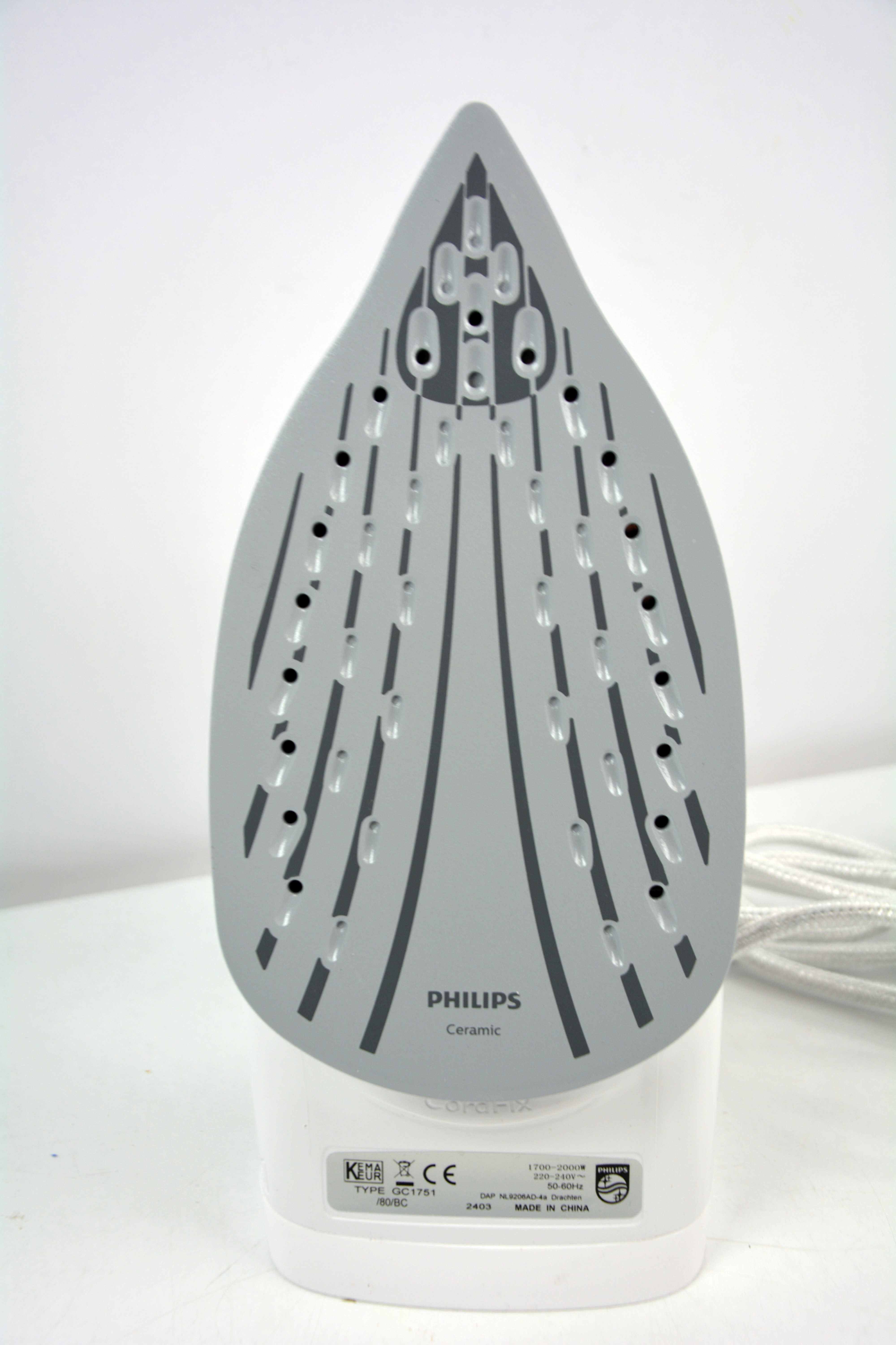 Philips EasySpeed Żelazko Parowe, 4 Ustawienia Pary, 2000 W GC1751/80