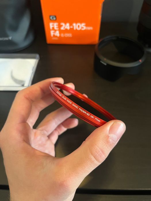 Sony FE 24-105mm F4 G OSS Garantia 05/2028 + Filtro ND Variável