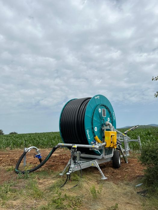 FERBO Deszczownia szpulowa 90/480m  Black Edition