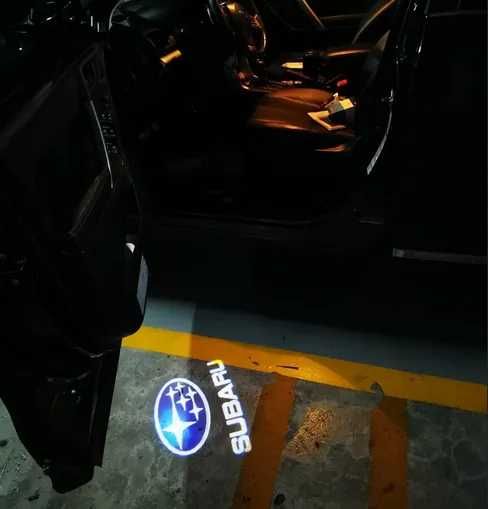 Логотип підсвічування двері Субару Lazer door logo light SUBARU