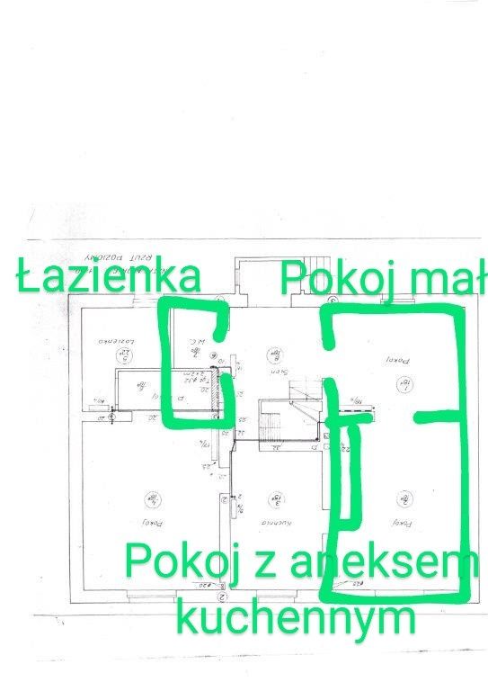 Dwa pokoje, własna kuchnia w aneksie i łazienka