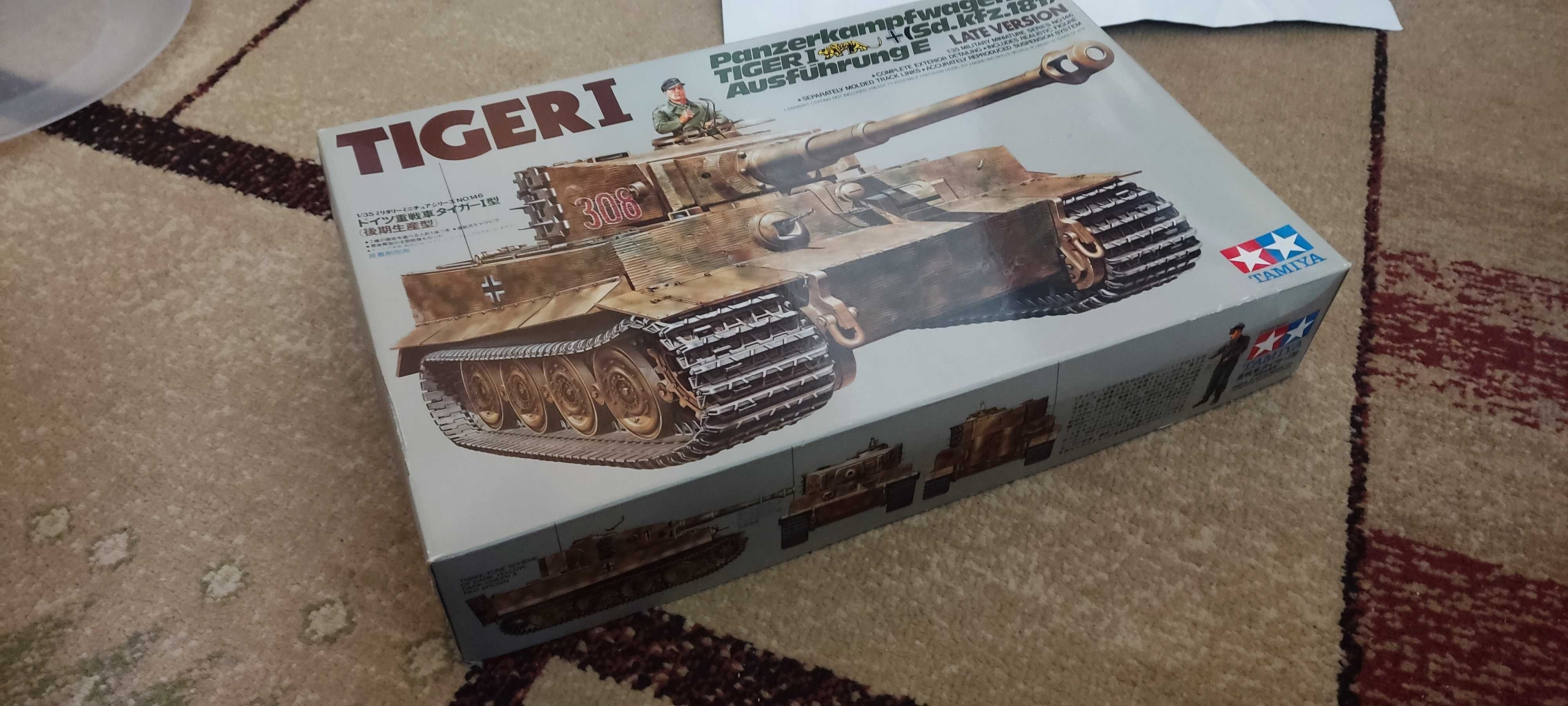 Tamiya Tiger tygrys czołg model 35146 późna wersja