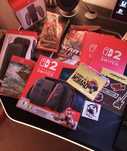 Nintendo Switch 2 - mega bogaty zestaw, dodatki, etui, kontroler