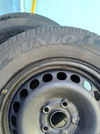 195/65/15 dunlop sport,  літо  2 колеса в зборі ауді,шкода,фольцваген