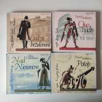 4x Audiobook 20x CD - Potop ,Quo Vadis, Nad Niemnem, Ludzie Bezdomni