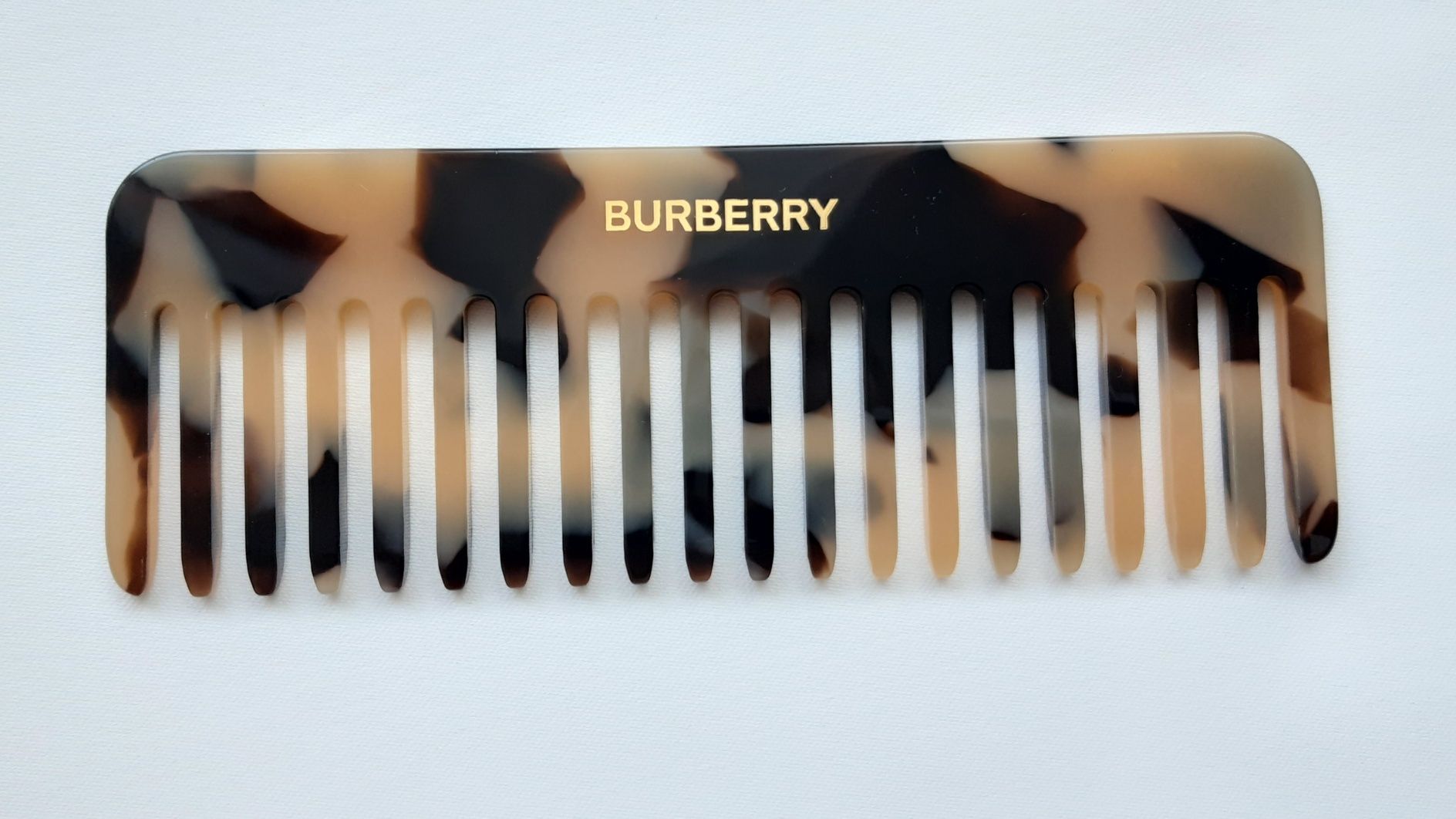 Burberry elegancki grzebień w etui