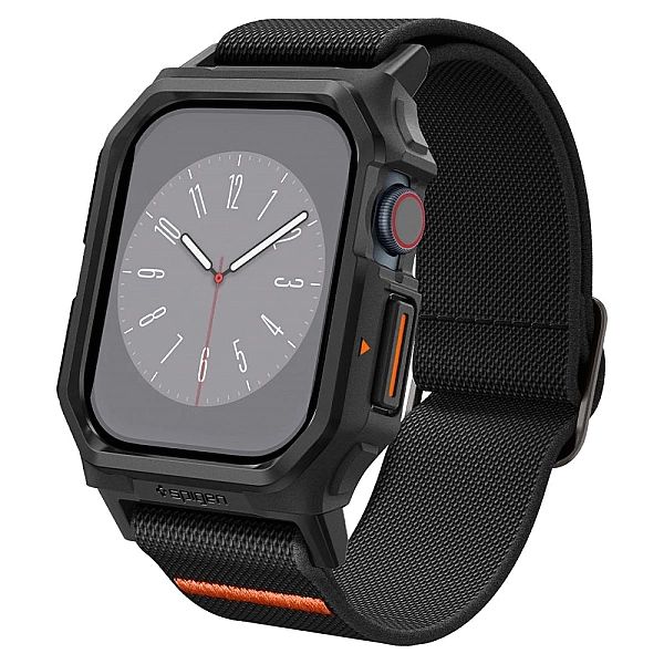 Pasek Spigen Lite Fit "PRO" na Apple Watch 10/42 mm - czarne