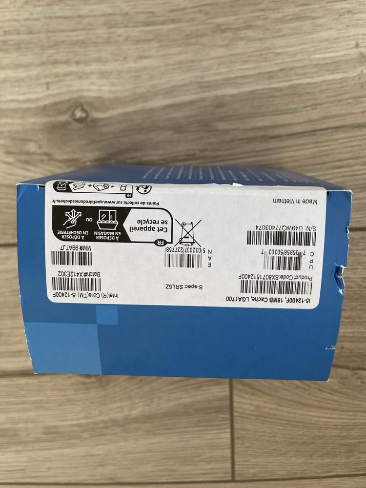 Кулер для процессора Intel Core i5-12400F