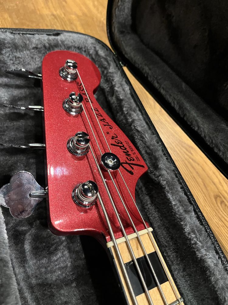 Jazz Bass Fender Squier Lutniczy MOD / Case / Kable / Pasek