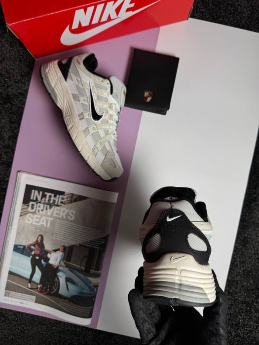 Жіночі кросівки найк Nike P-6000 Fleece Beige White Black [36-41]