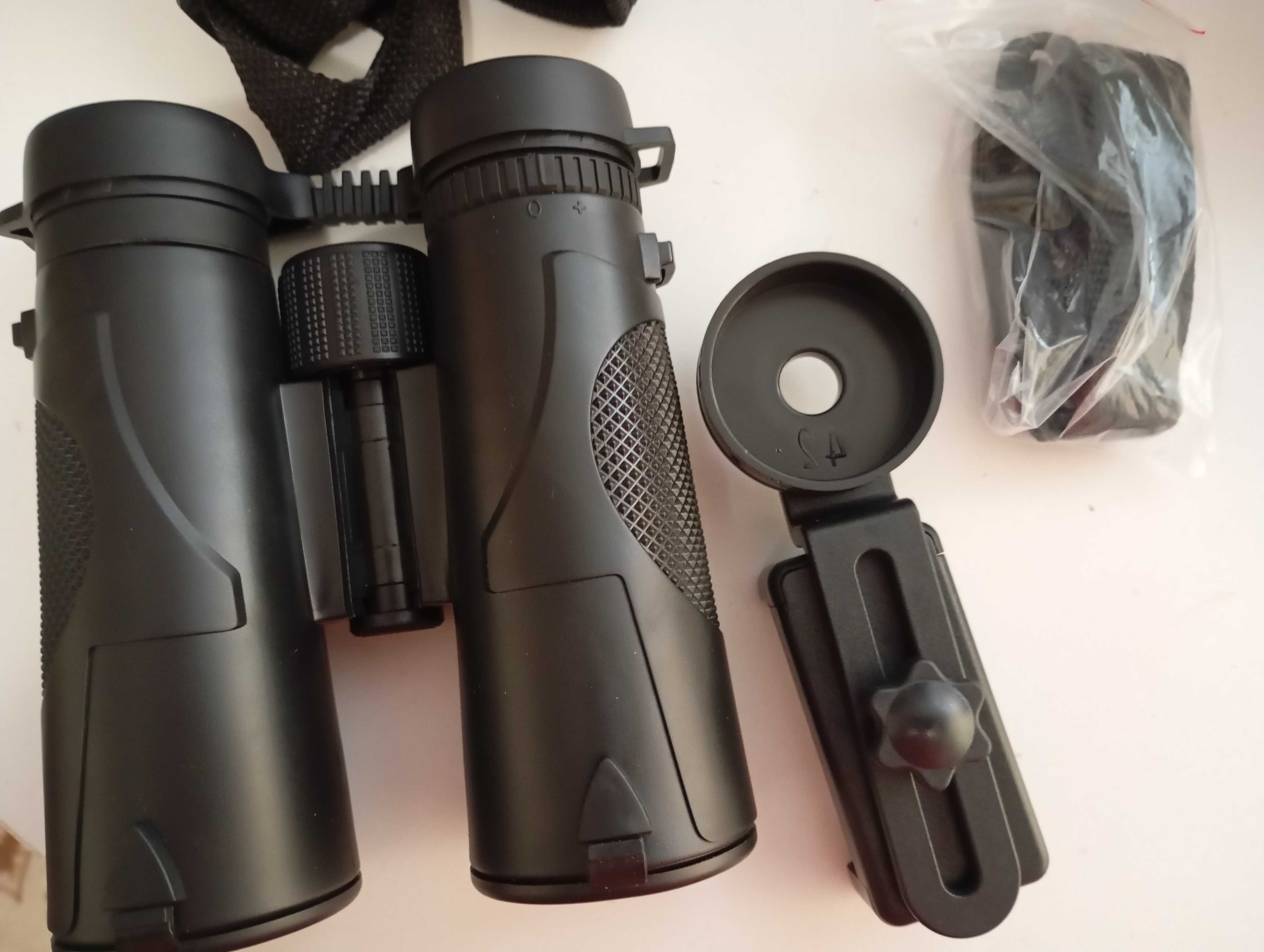 12×42  HD Zoom Бінокль Нічний бачення Бінокль BAK4 Призма