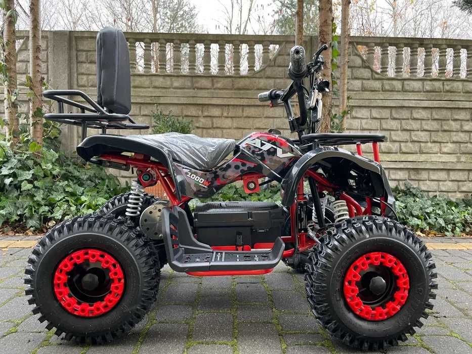 QUAD ELEKTRYCZNY DLA DZIECI 1000W | Duże koła | Pilot | Raty dostawa