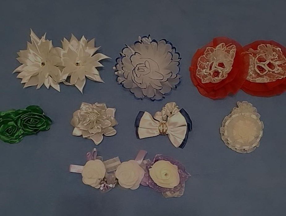 Продам бантики,ободки и приколки