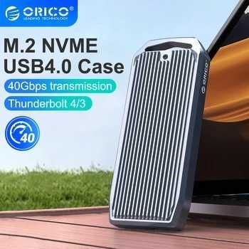 Внешний кейс бокс карман для M2 NVMe ORICO 40 Гбит/с USB4 M2V01-C4