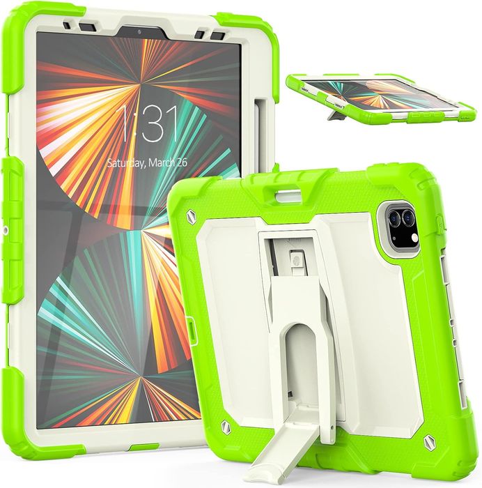 Etui do iPad Mini 6 8.3" z Podstawką i Miejscem na Rysik Zielone