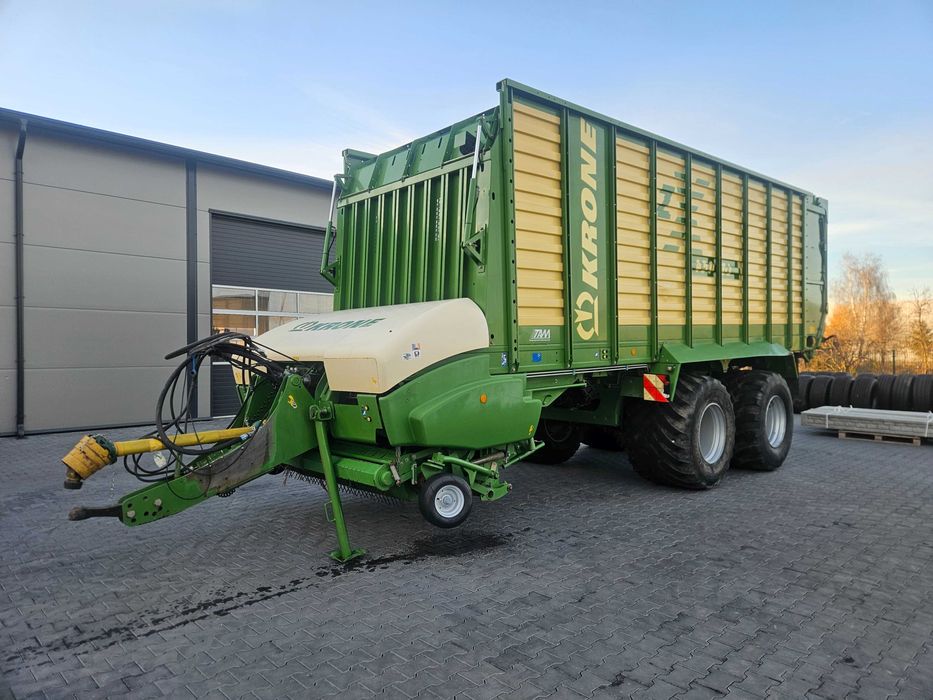 Przyczepa samozbierająca KRONE ZX 450 GL Claas Cargos