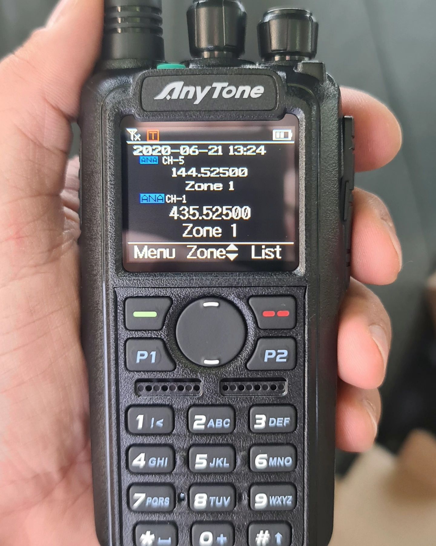 Радіостанція Anytone AT-D878UV II працює з Motorola по AES256