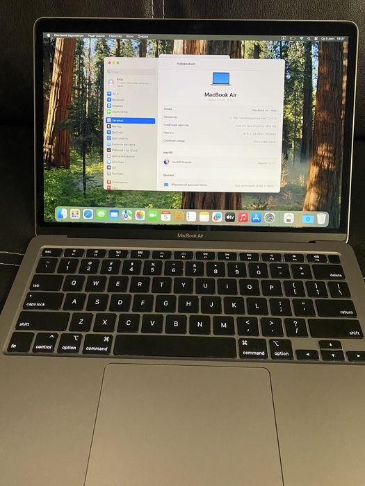 MacBook Air 2020р i5/8/256 space gray ідеал