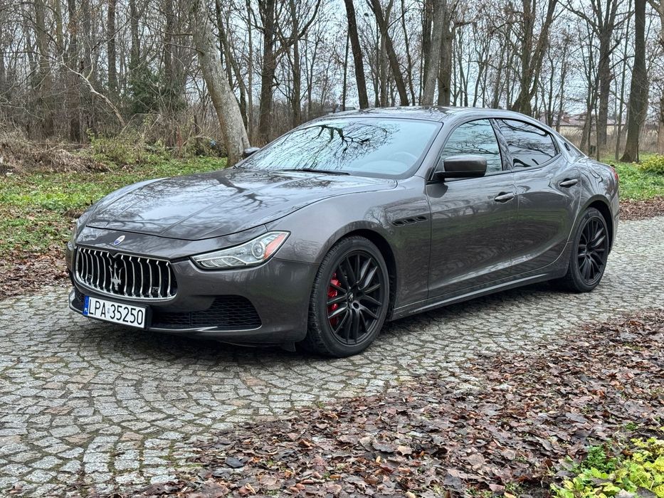 Maserati Ghibli Maserati Ghibli SQ4 – Luksus i Sportowy Charakter