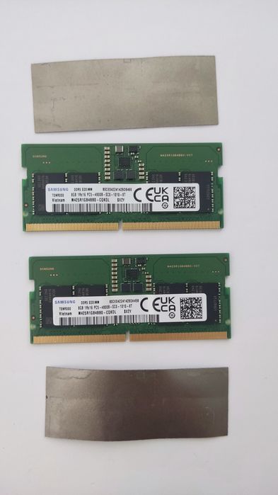 samsung ddr 5 sodimm 16gb 4800 (2 планки по 8gb)