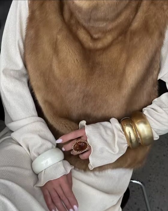 Манішка манишка еко хутро (5 кольорів)