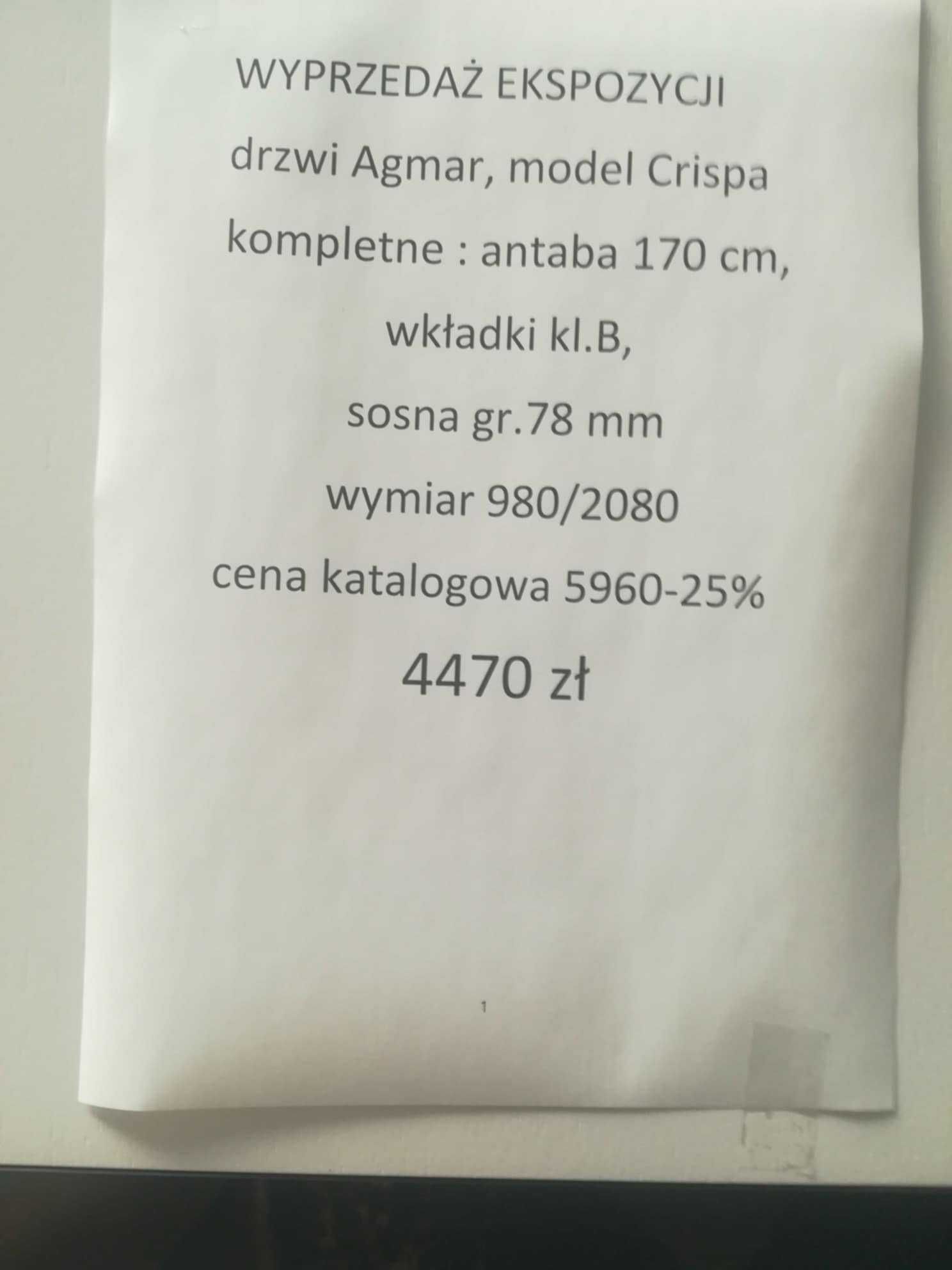 Drzwi zewnętrzne Agmar #z44