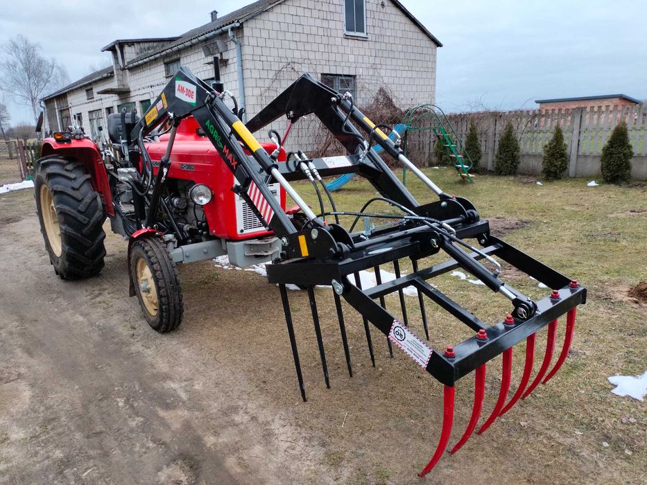 Ładowacz czołowy AM-30E 3-sekcyjny, Euro-ramka firmy Agromax