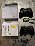 2 x PAD BEZPRZEWODOWY XBOX 360 czarny z odbiornikiem
